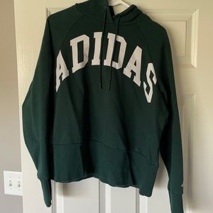 Adidas Dark Green Hoodie